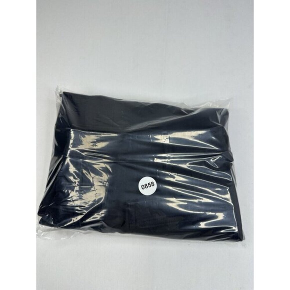 Everlane‎ Womens Wide Leg Crop Pant Navy Blue High Rise Cotton Chino Size 2 - Picture 11 of 11
